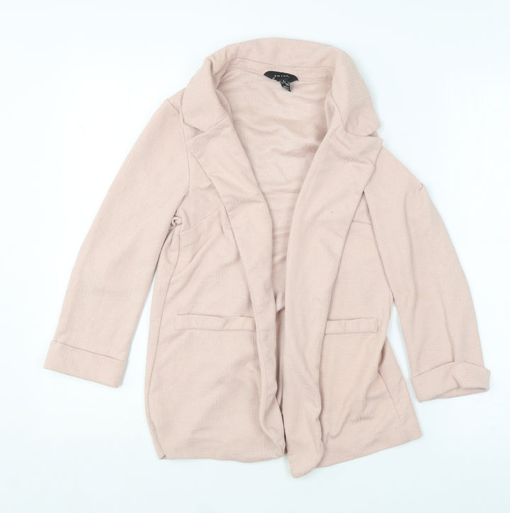 New Look Womens Pink   Jacket Blazer Size 8