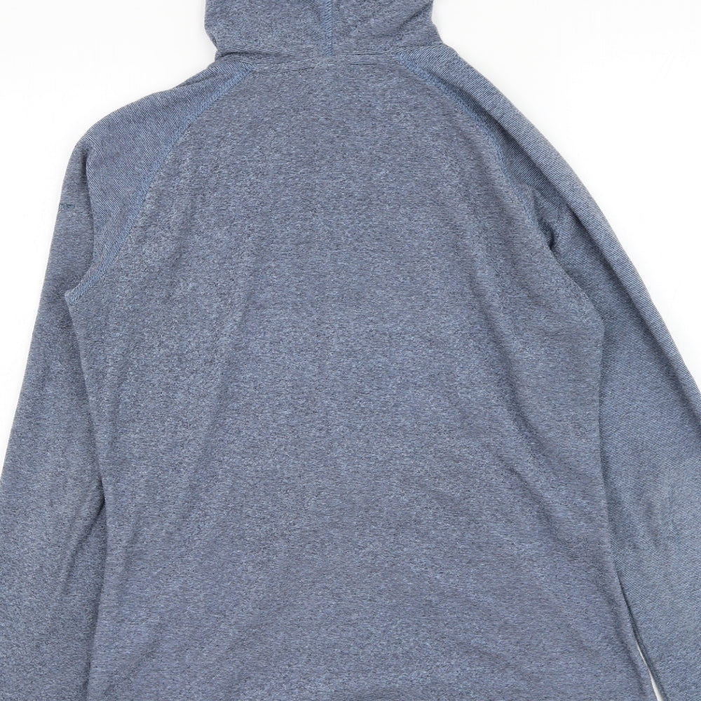 Trespass Womens Blue  Polyester Full Zip Hoodie Size 10  Zip