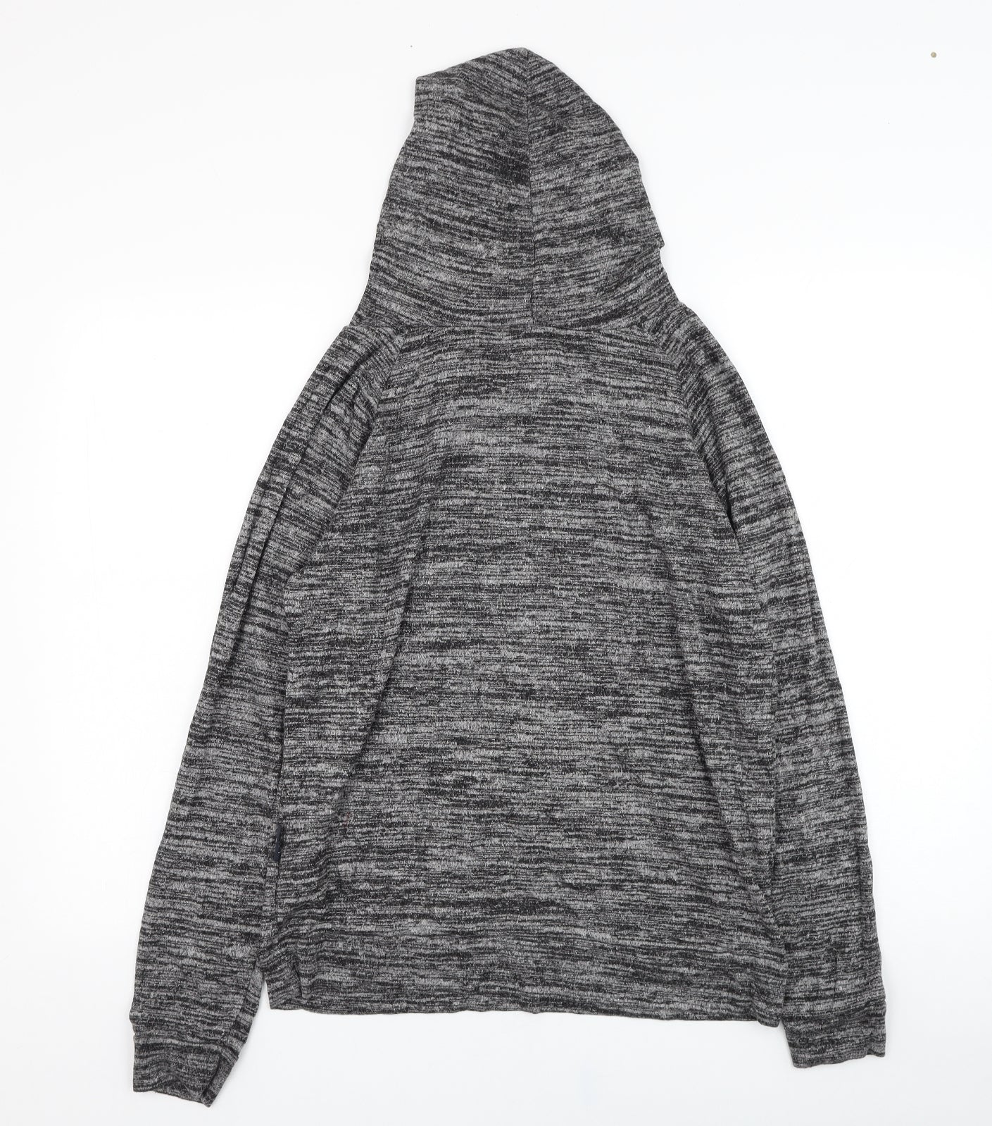 Primark Womens Grey  Viscose Pullover Hoodie Size 10  Pullover