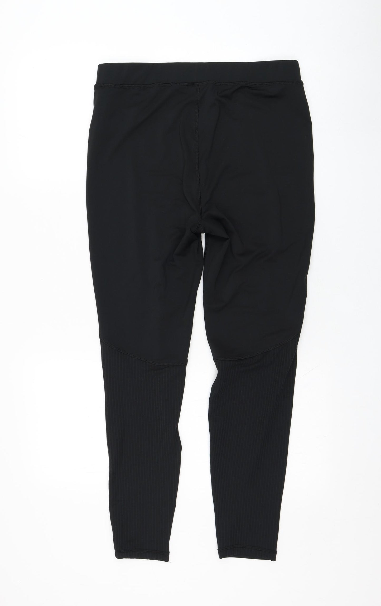 LA Gear Womens Black  Polyester Compression Leggings Size 16 L27 in Regular Pullover
