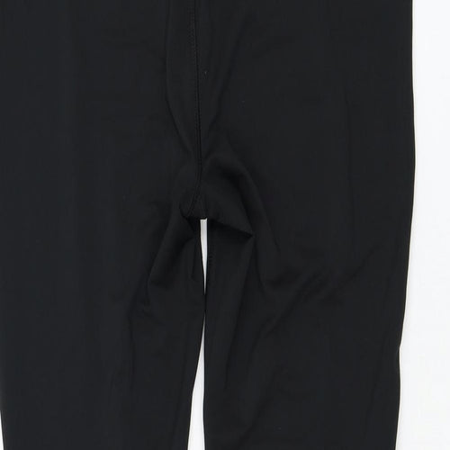 LA Gear Womens Black  Polyester Compression Leggings Size 16 L27 in Regular Pullover