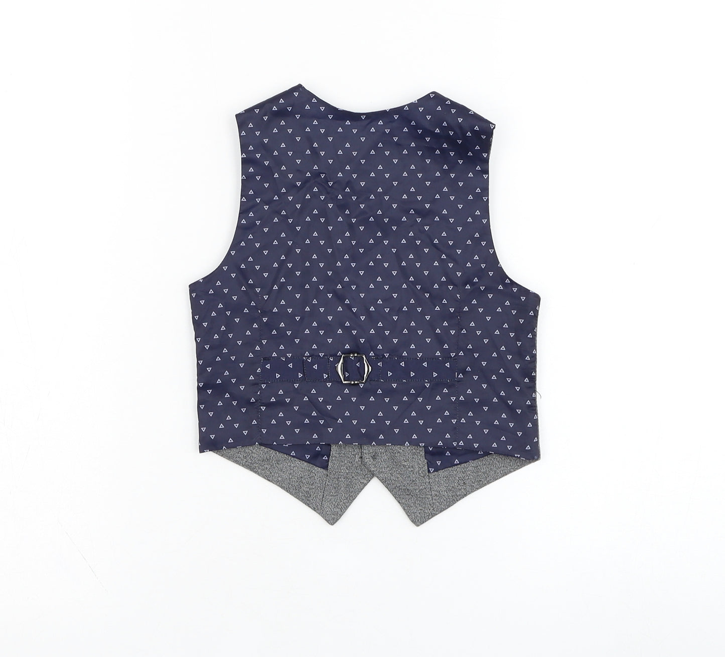 Outfit Boys Grey   Jacket Waistcoat Size 18-24 Months   Button