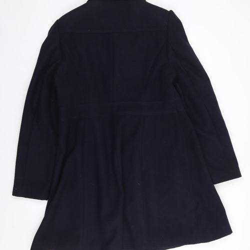 Dorothy Perkins Womens Blue   Jacket Coat Size 16  Button