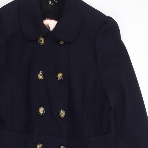 Dorothy Perkins Womens Blue   Jacket Coat Size 16  Button