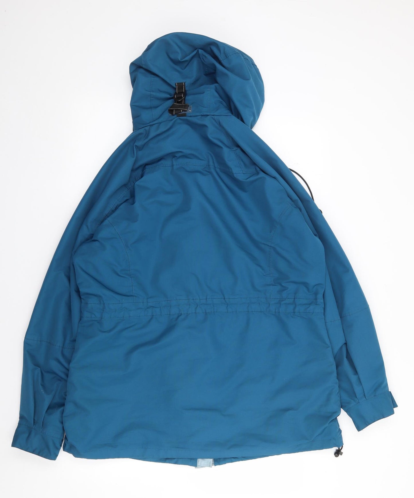 Skanda Womens Blue   Rain Coat Coat Size 12  Zip