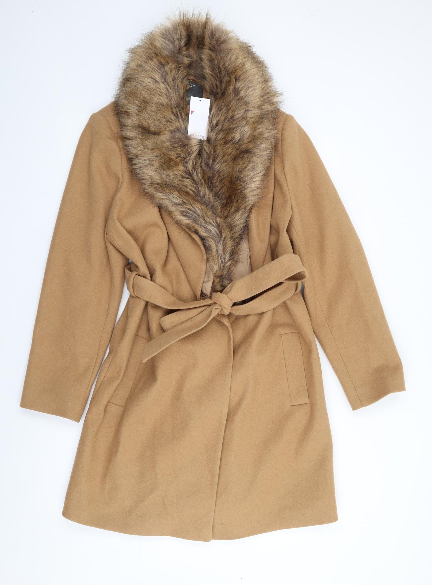 Matalan Womens Brown   Jacket Coat Size 20