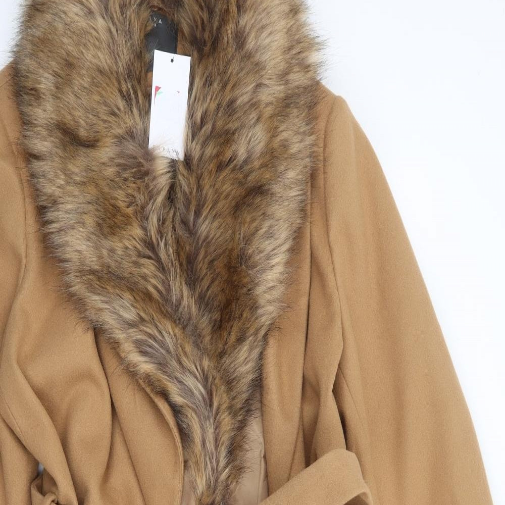 Matalan Womens Brown   Jacket Coat Size 20