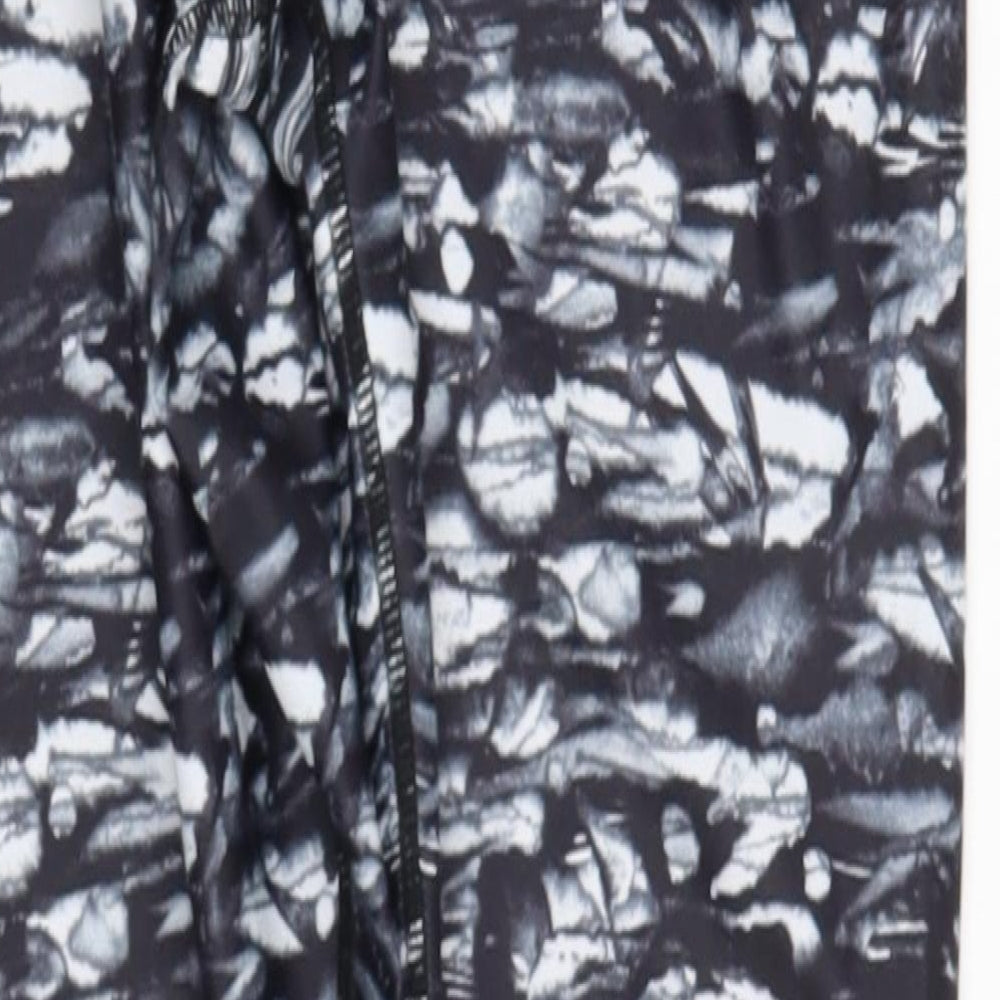 Preworn Womens Black  Polyester Jegging Trousers Size 8 L24 in Regular