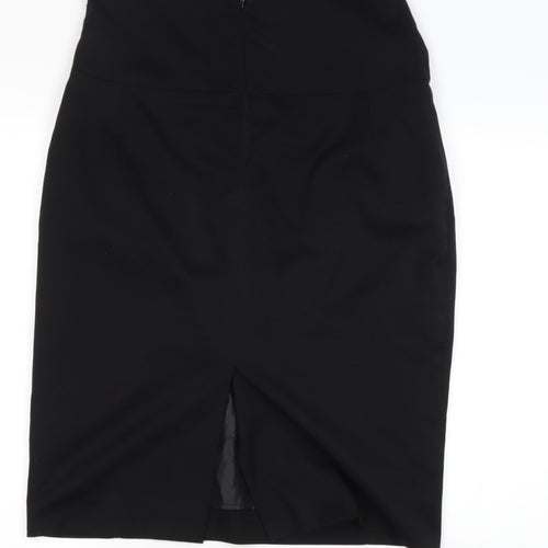 DUNNES STORES  Womens Black  Polyester Pettiskirt Skirt Size 12