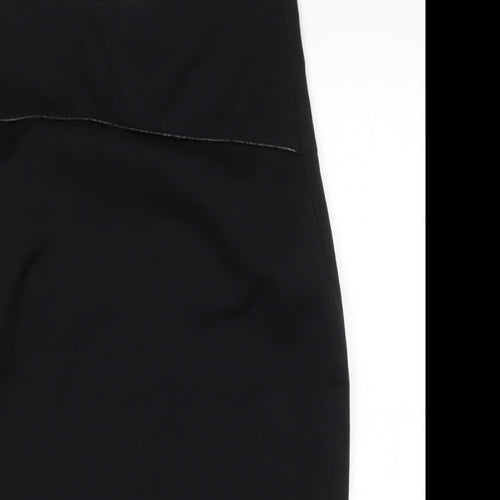 DUNNES STORES  Womens Black  Polyester Pettiskirt Skirt Size 12