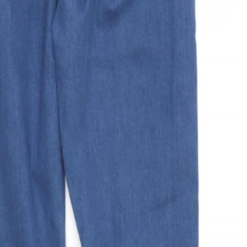 denim & co Womens Blue  Cotton Blend Jegging Jeans Size S L30 in Slim
