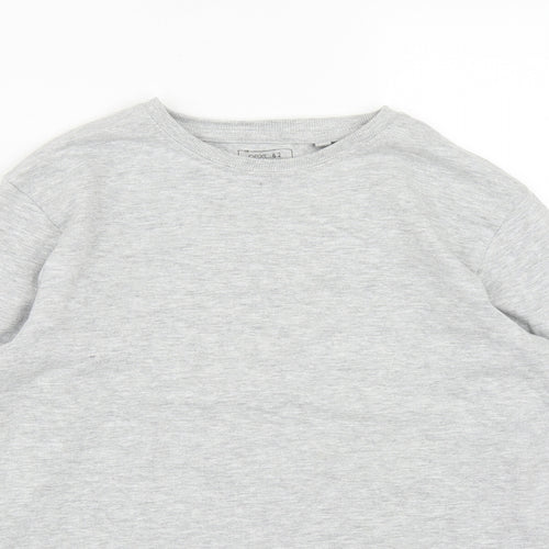 NEXT Boys Grey  Cotton Pullover Sweatshirt Size 11 Years
