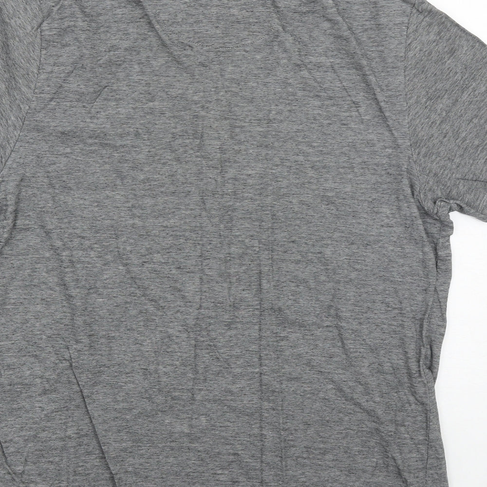 Burton Mens Grey  Cotton  Polo Size M Collared Button