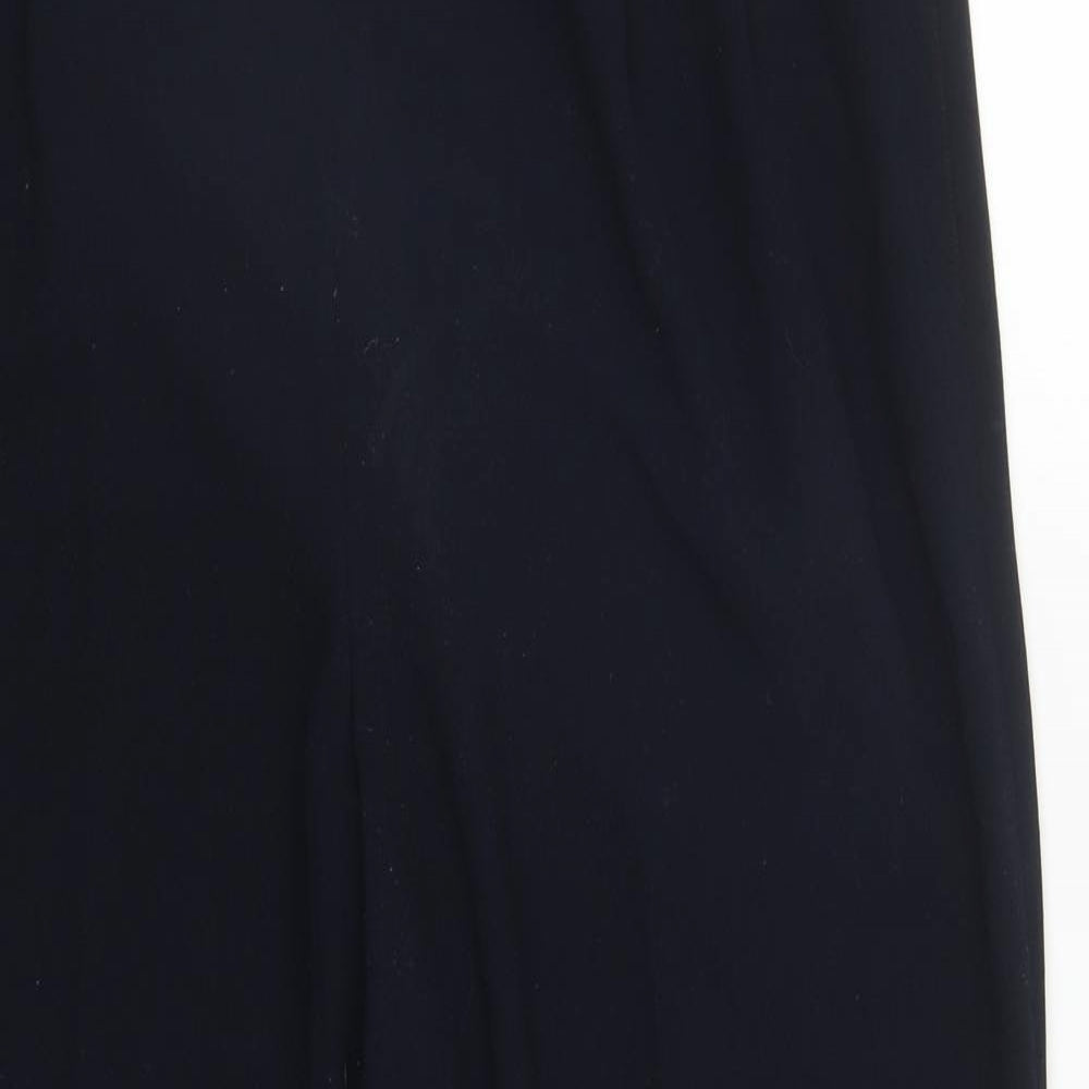 Windsmoor Womens Blue  Polyester Trousers  Size 14 L27 in Regular Zip