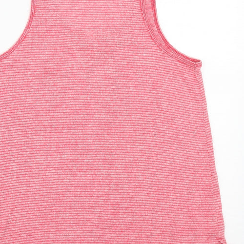 NEXT Womens Pink  Polyester Basic Tank Size 10 Round Neck