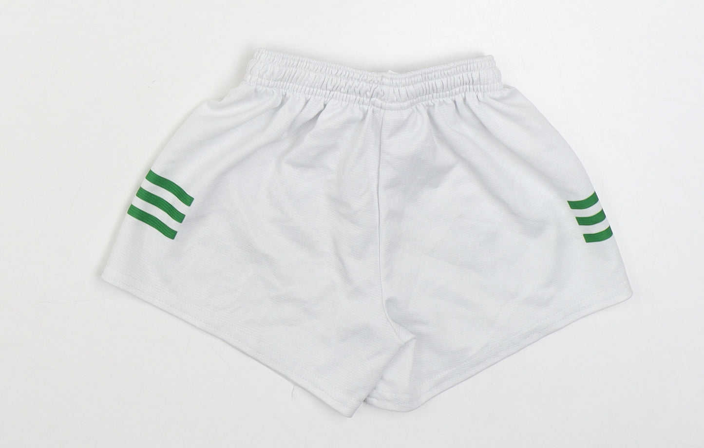 O'Neills Boys White  Polyester Sweat Shorts Size 3-4 Years  Regular Tie