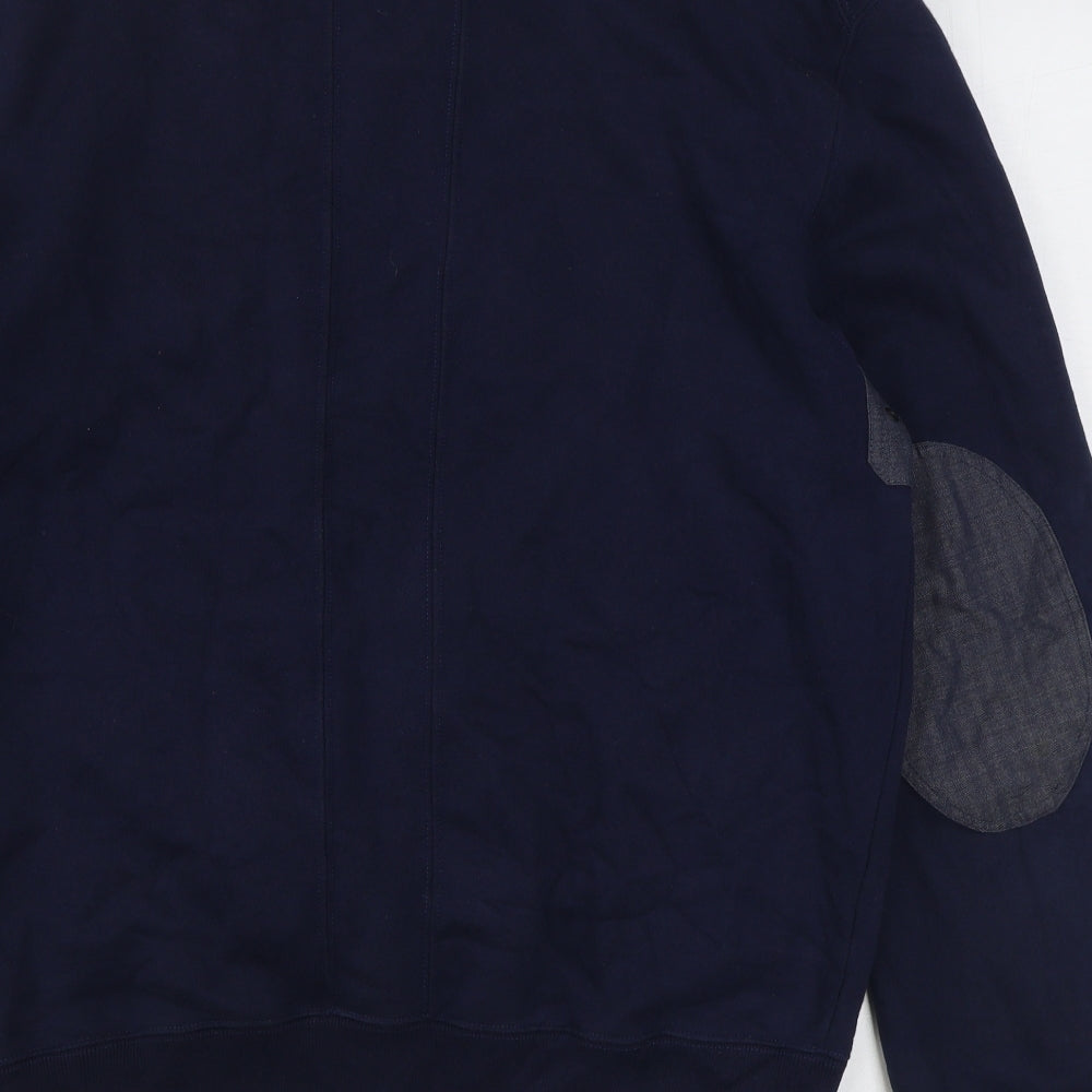 Duck & Cover  Mens Blue   Jacket  Size L  Zip