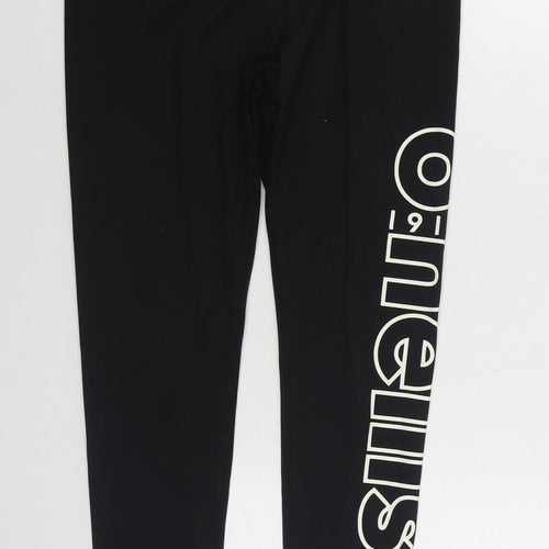 O'Neills Womens Black  Polyester Jogger Leggings Size 14 L28 in