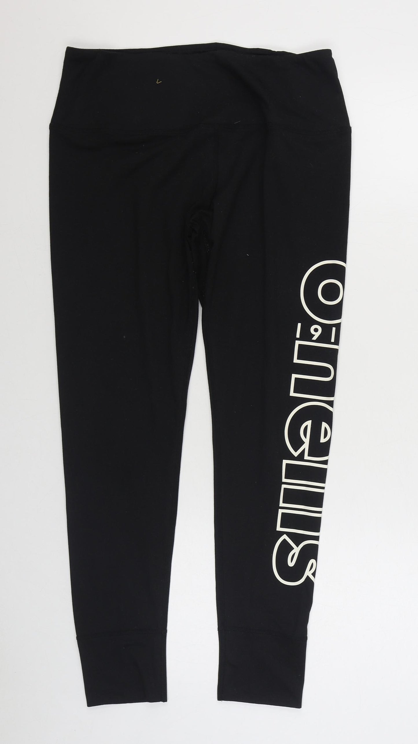 O'Neills Womens Black  Polyester Jogger Leggings Size 14 L28 in