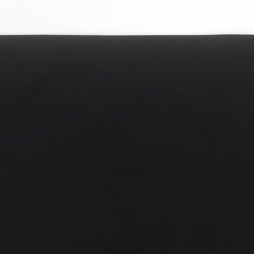 George Womens Black  Cotton Mini Skirt Size 12