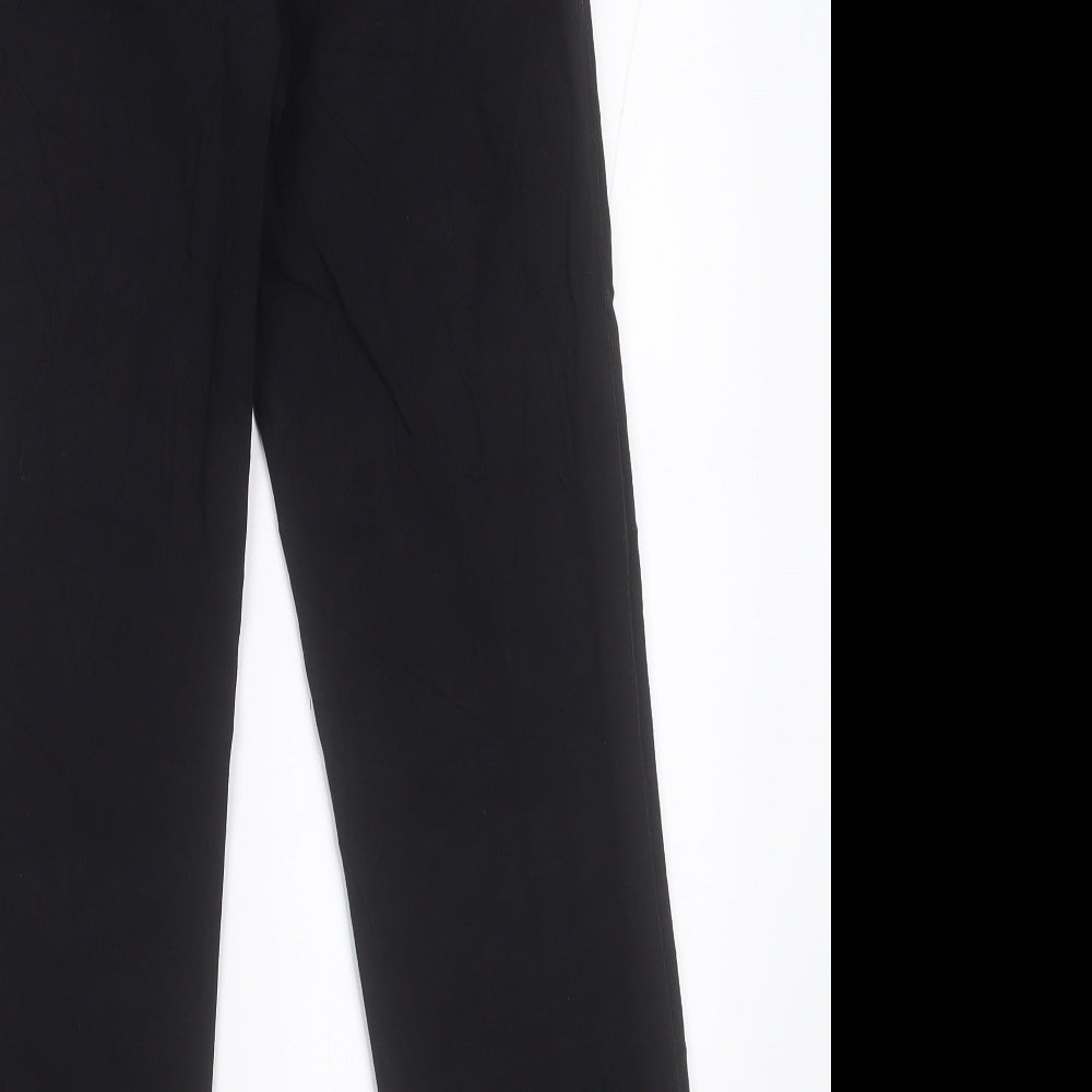 Isabel Marant Womens Black  Cotton Trousers  Size 12 L27 in Regular Hook & Eye