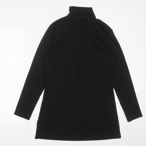 Principles Womens Black  Polyester A-Line  Size 12  High Neck Pullover