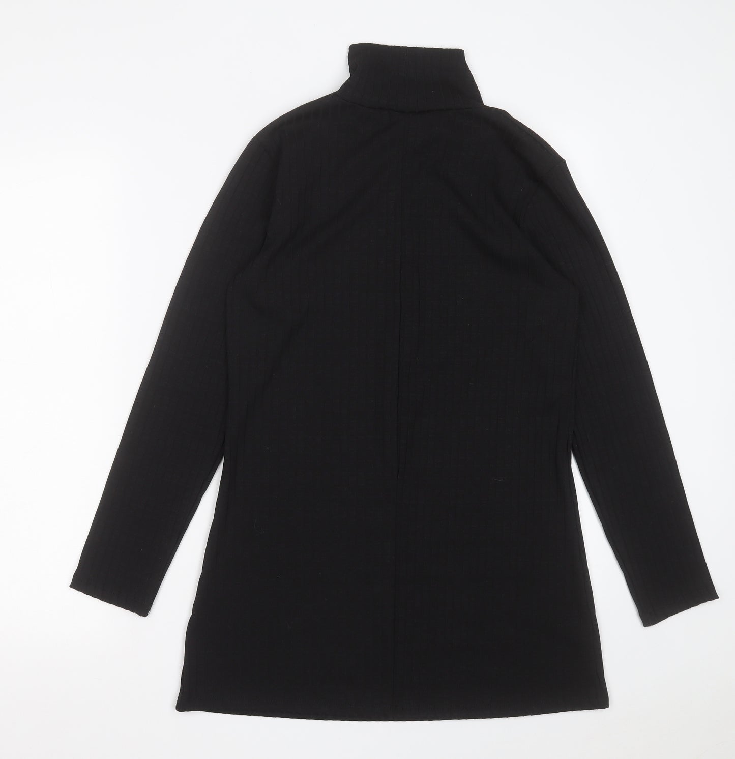 Principles Womens Black  Polyester A-Line  Size 12  High Neck Pullover