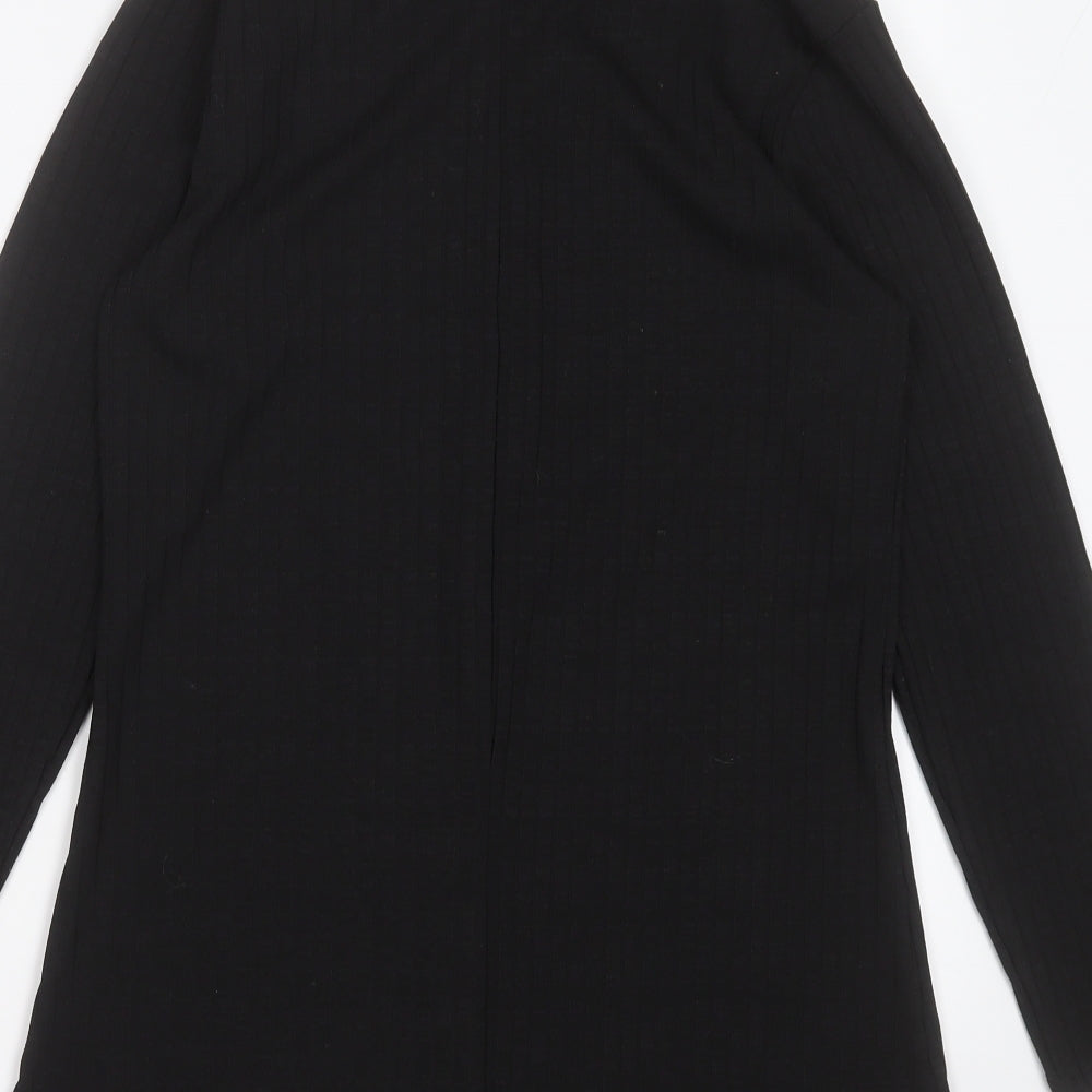 Principles Womens Black  Polyester A-Line  Size 12  High Neck Pullover