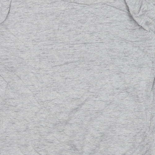 River Island Mens Grey Crew Neck  Cotton Pullover Jumper Size L