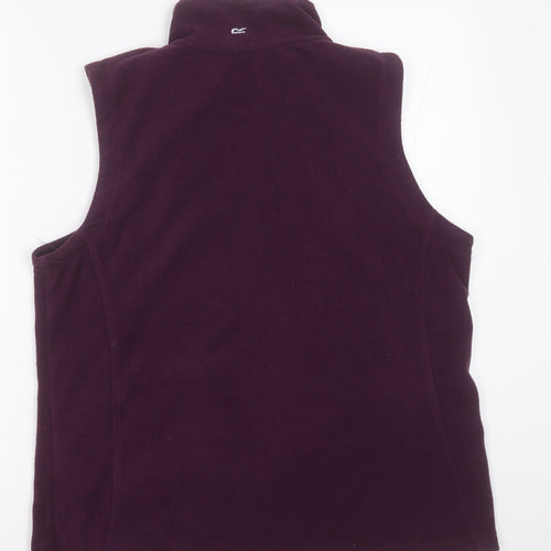 Regatta Womens Purple   Gilet Jacket Size 16  Zip