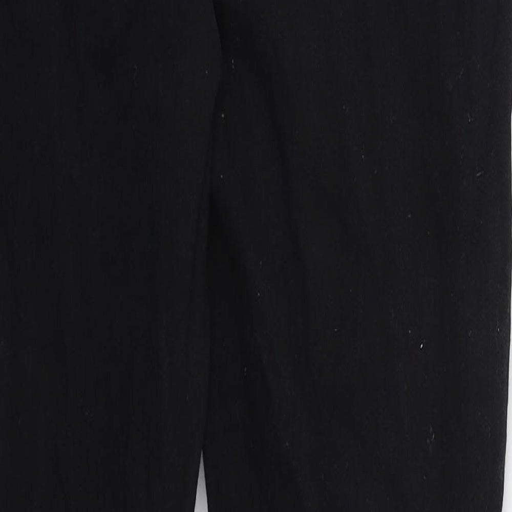 Denim Co Mens Black  Cotton Skinny Jeans Size 32 L32 in Regular Button