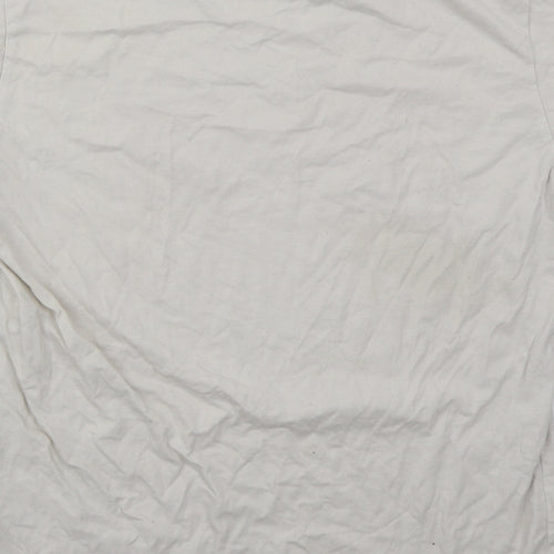 Levi's Mens White  Cotton  T-Shirt Size M Crew Neck