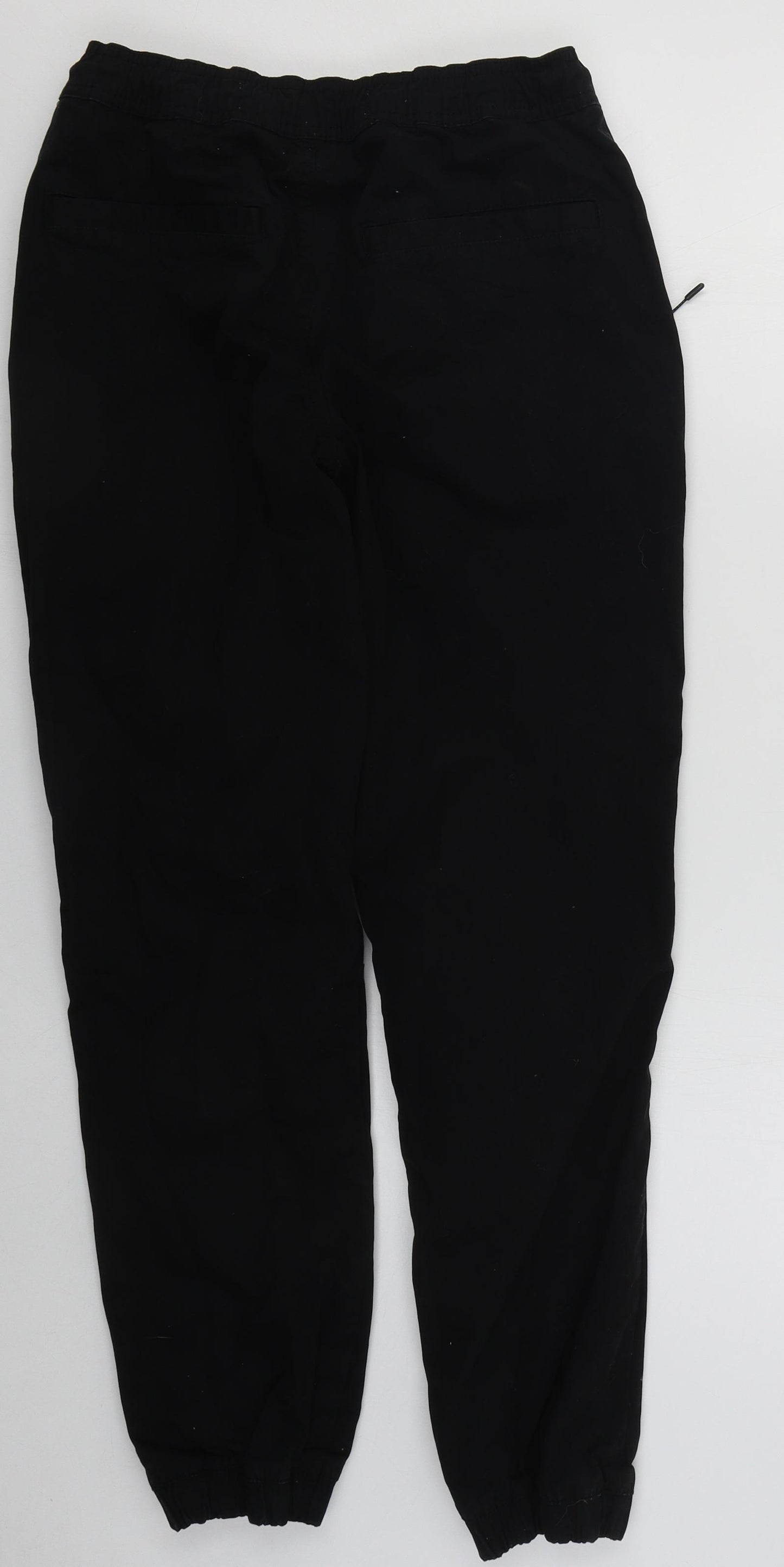 Denim Co Mens Black  Cotton Trousers  Size S L29 in Regular Button