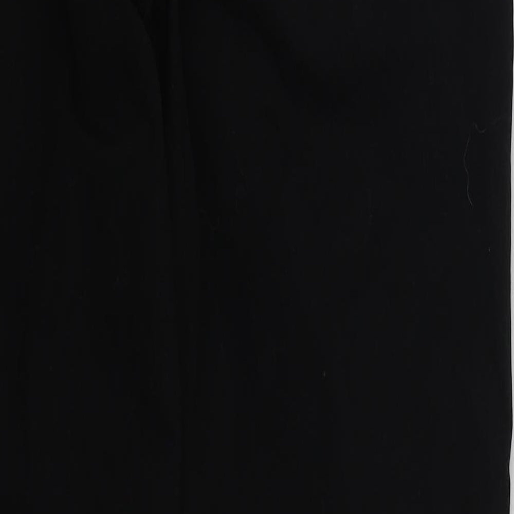 Denim Co Mens Black  Cotton Trousers  Size S L29 in Regular Button