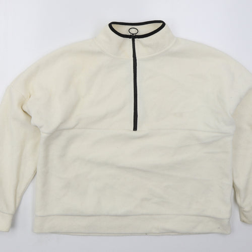 Primark Womens Ivory   Jacket  Size 14  Zip