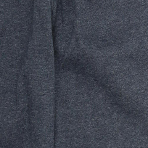 Damart Womens Blue  Polyester Sweatpants Trousers Size 16 L27 in Regular Drawstring