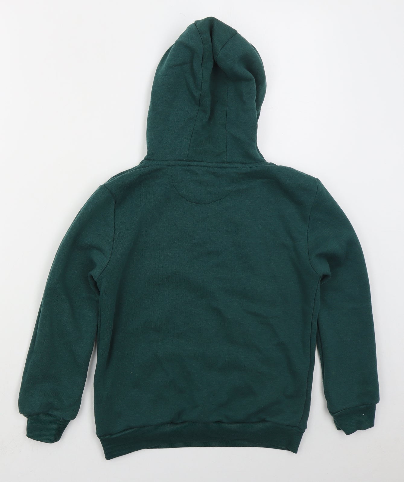 Primark Boys Green  Cotton Pullover Hoodie Size 9-10 Years  Pullover - Icon