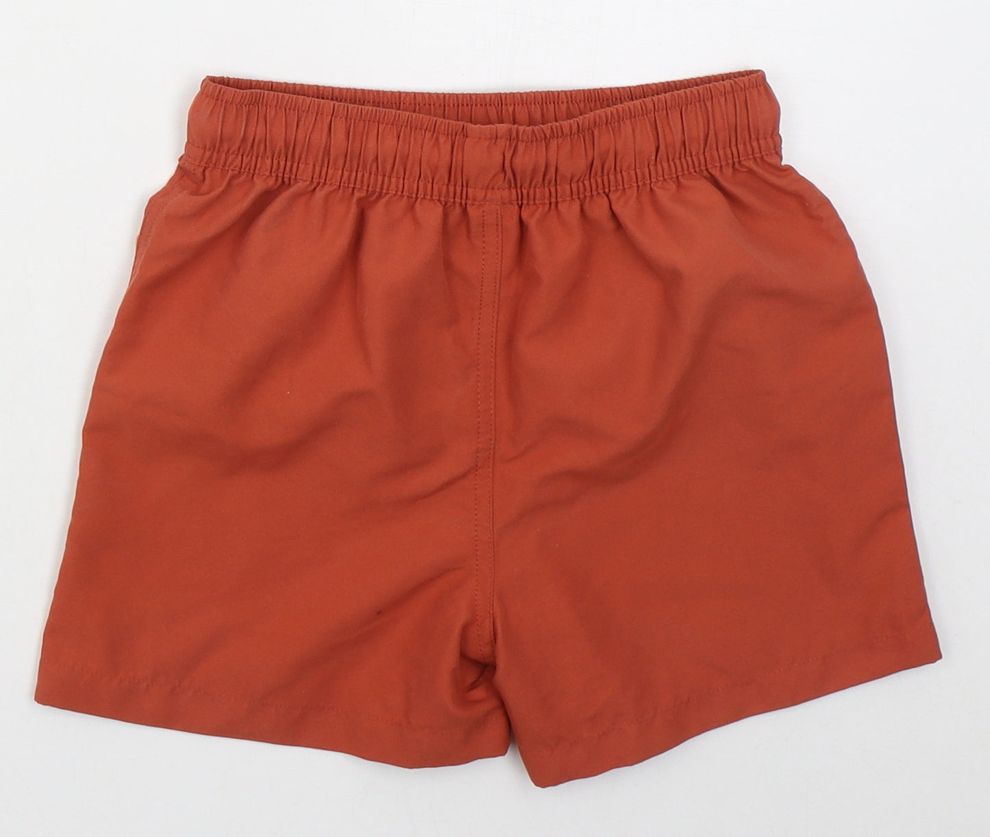 Anko Girls Red  Polyester Bermuda Shorts Size 7-8 Years  Regular Drawstring