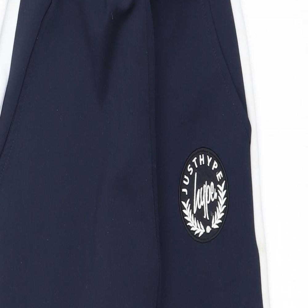 Hype Boys Blue  Polyester Jogger Trousers Size 11-12 Years  Regular