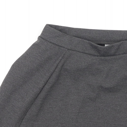 George  Girls Grey  Polyester Pleated Skirt Size 11-12 Years  Regular