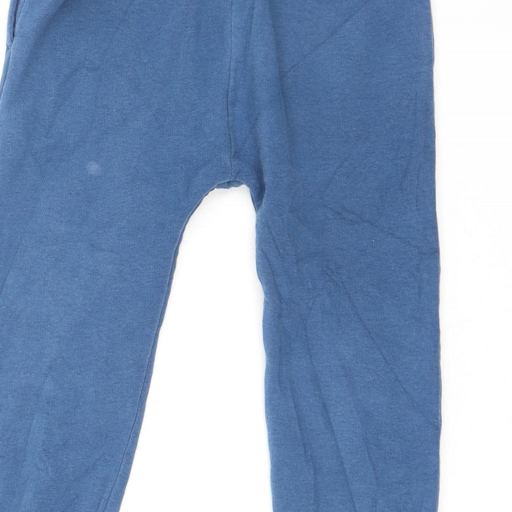 NEXT Boys Blue  Cotton Jogger Trousers Size 4-5 Years  Regular