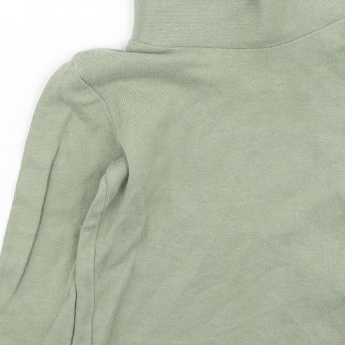 Primark  Baby Green  Cotton Basic Dress Shirt Size 12-18 Months High Neck