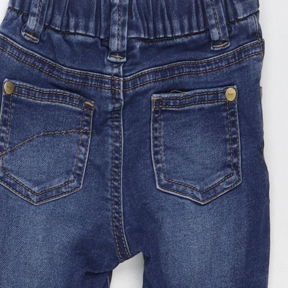 NEXT Baby Blue  Cotton Cropped Jeans Size 3-6 Months
