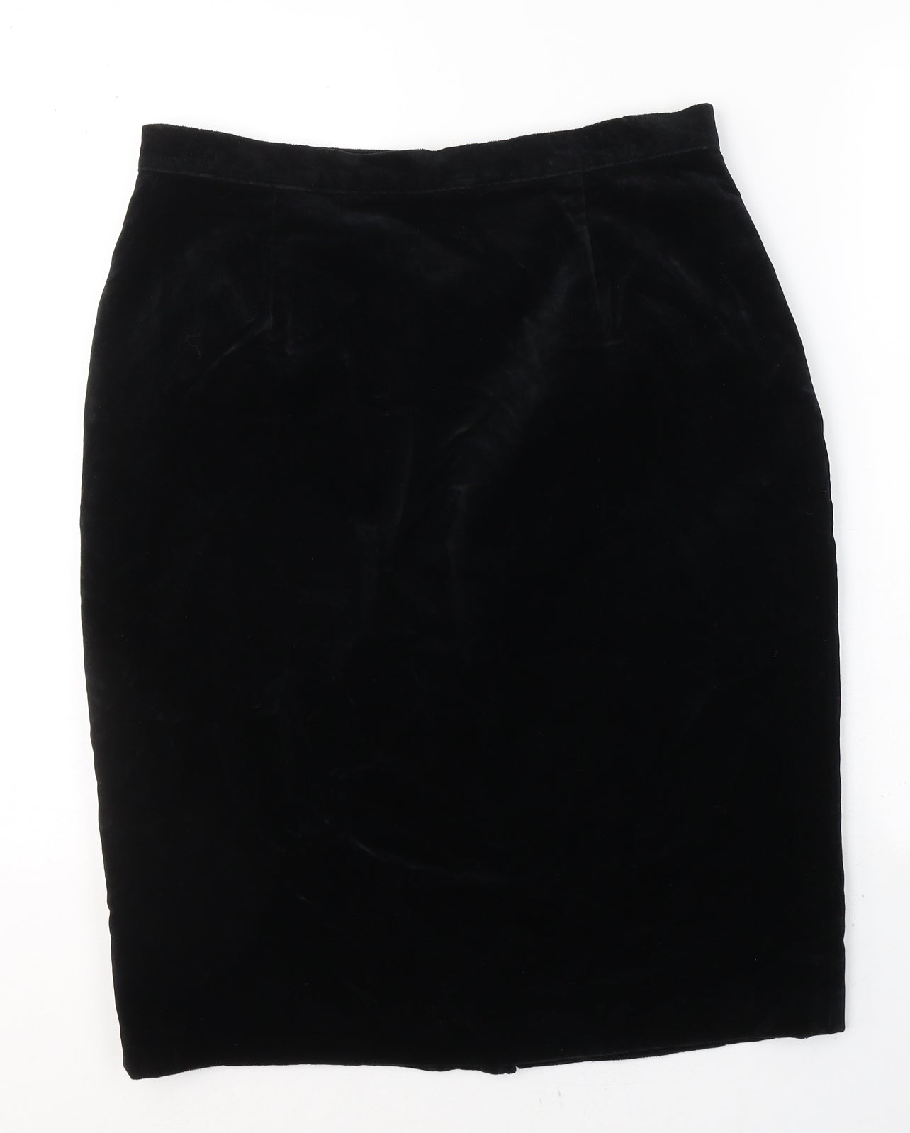 Opera Richards Womens Blue  Cotton A-Line Skirt Size 16   Zip