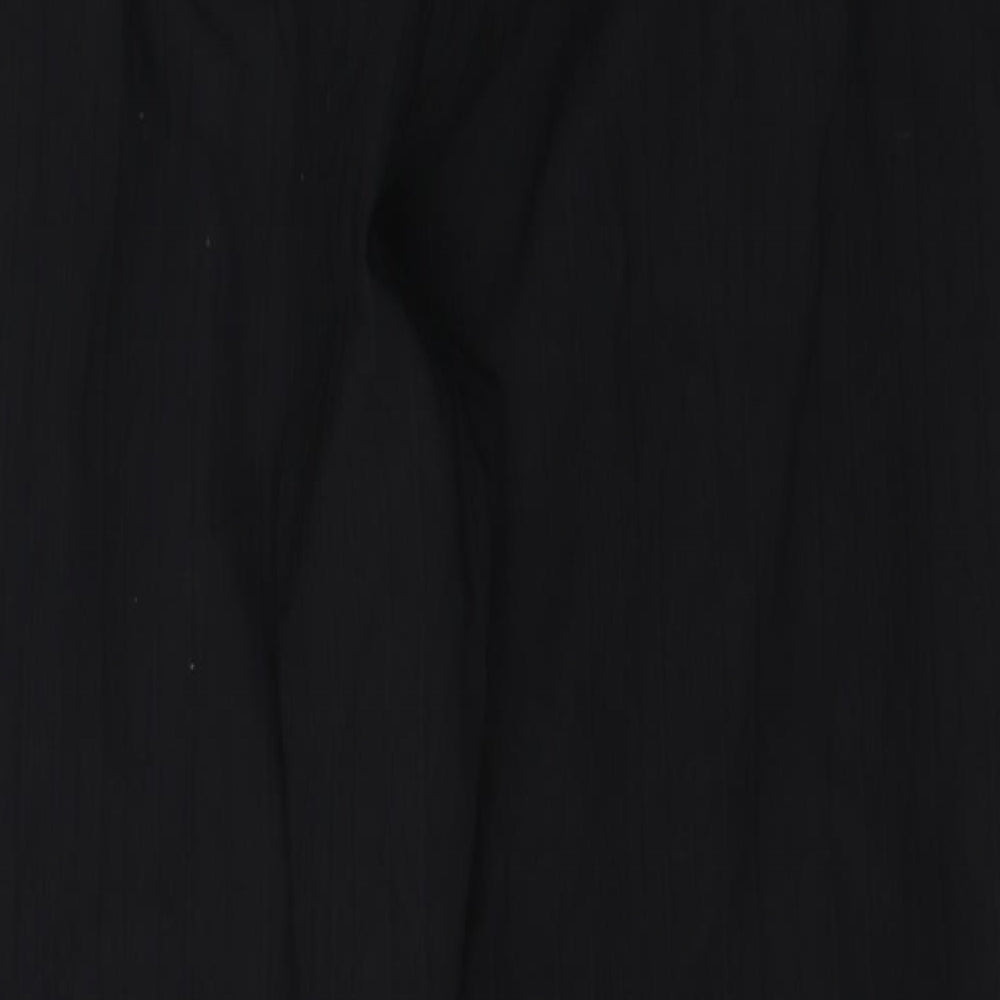 ELVI Womens Black  Viscose Straight Jeans Size 22 L28 in Regular Button