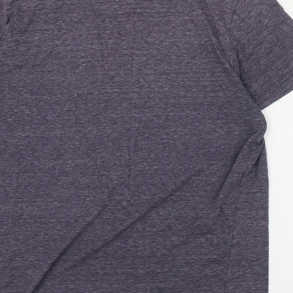 NEXT Mens Grey  Cotton  T-Shirt Size XL Crew Neck