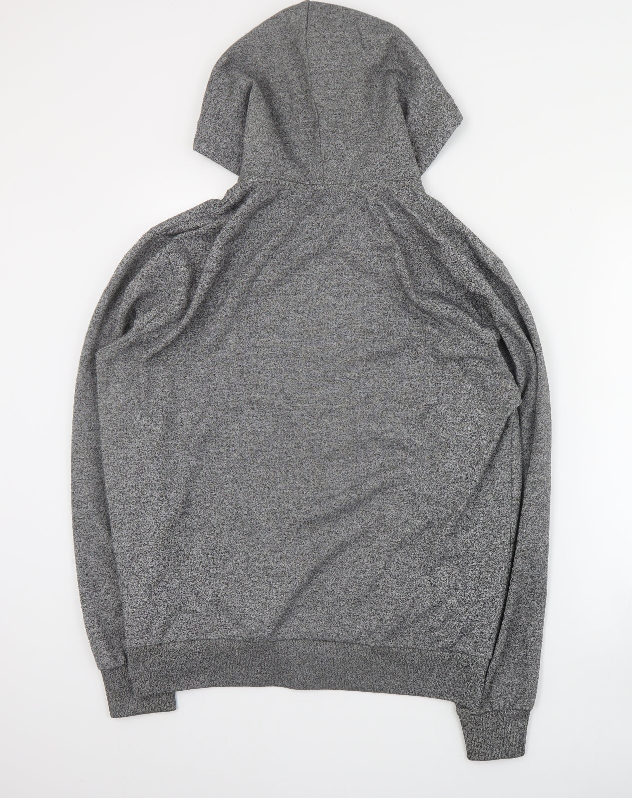 H&M Womens Grey  Cotton Full Zip Hoodie Size M  Zip