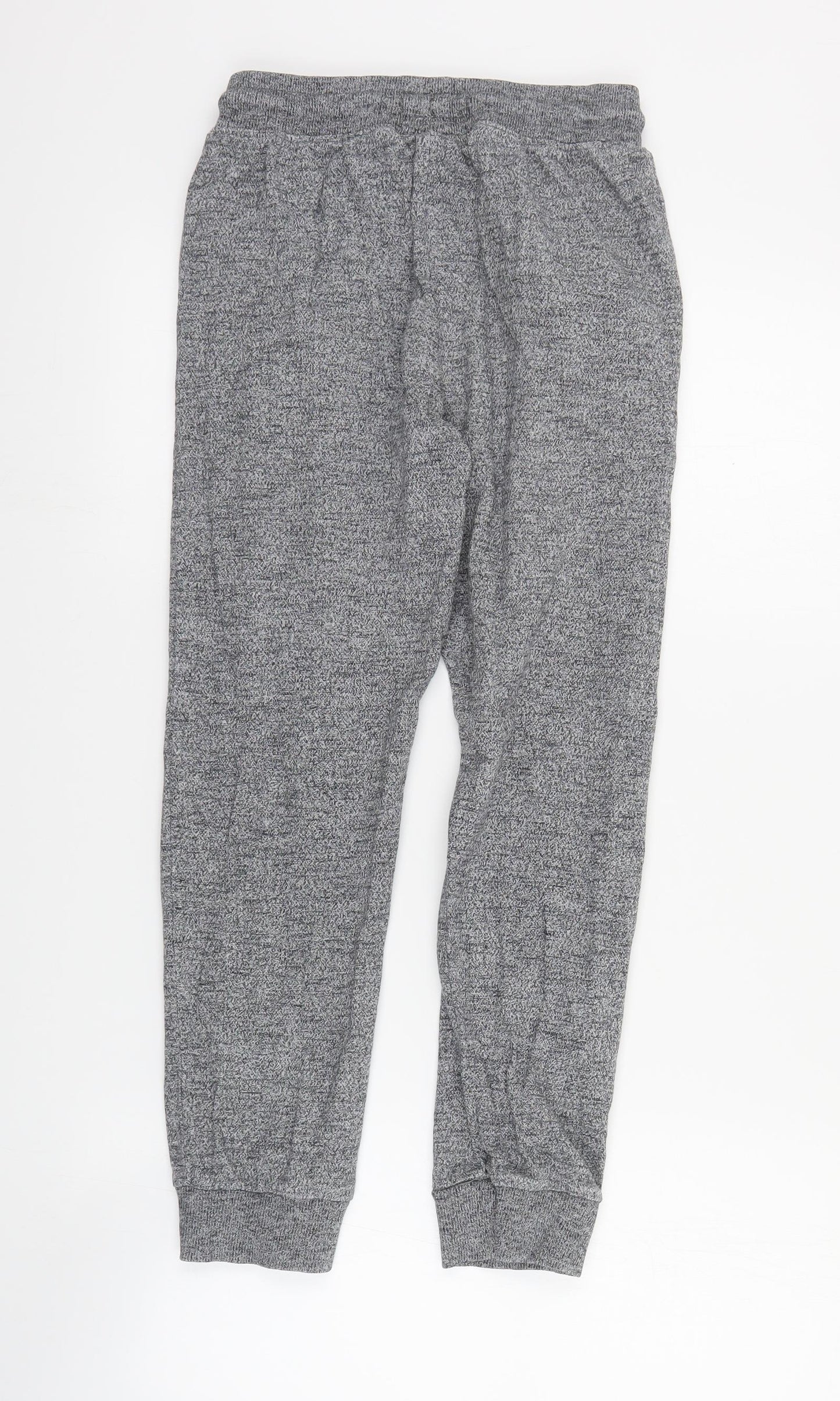 NEXT Boys Grey  Cotton Jogger Trousers Size 11 Years  Regular Drawstring
