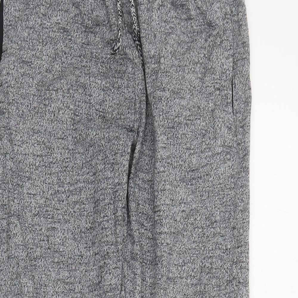NEXT Boys Grey  Cotton Jogger Trousers Size 11 Years  Regular Drawstring