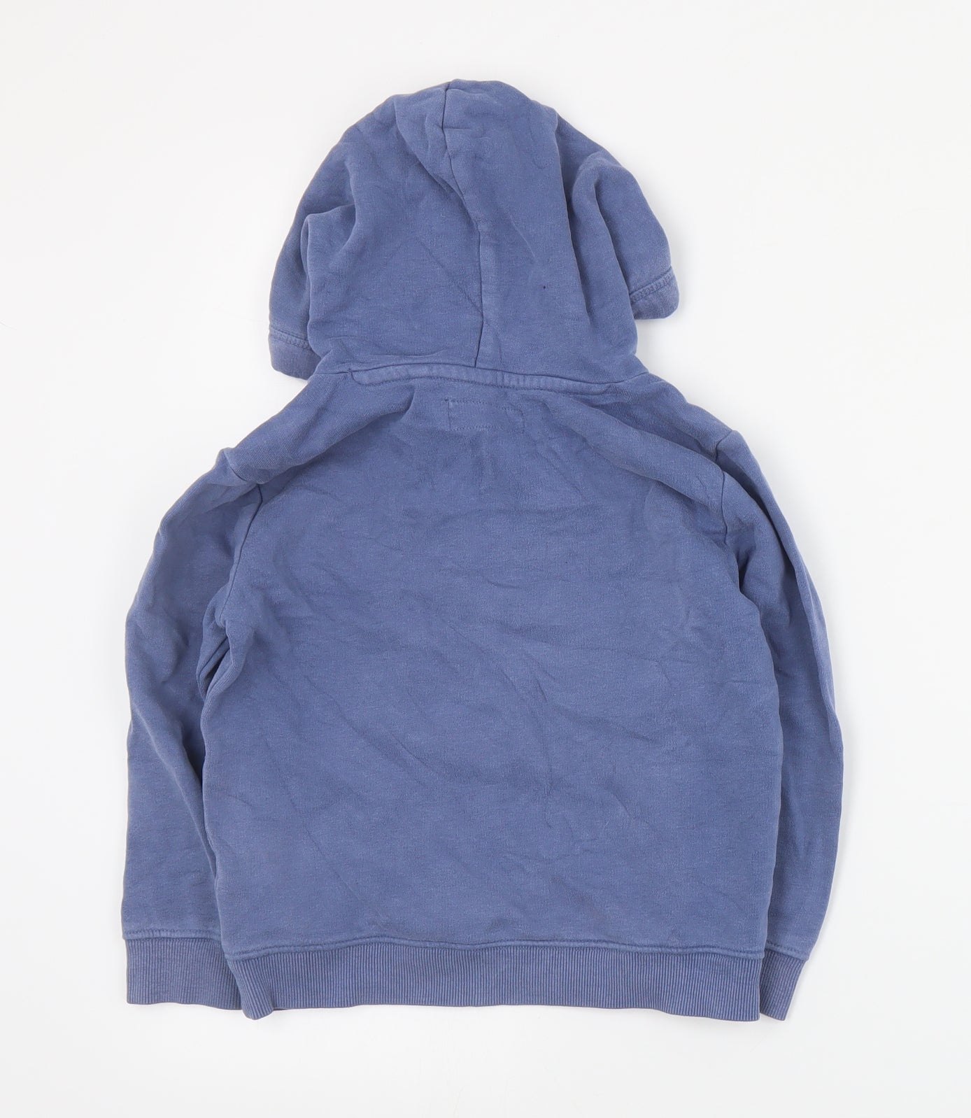 NEXT Boys Blue  Cotton Pullover Hoodie Size 5 Years  Pullover